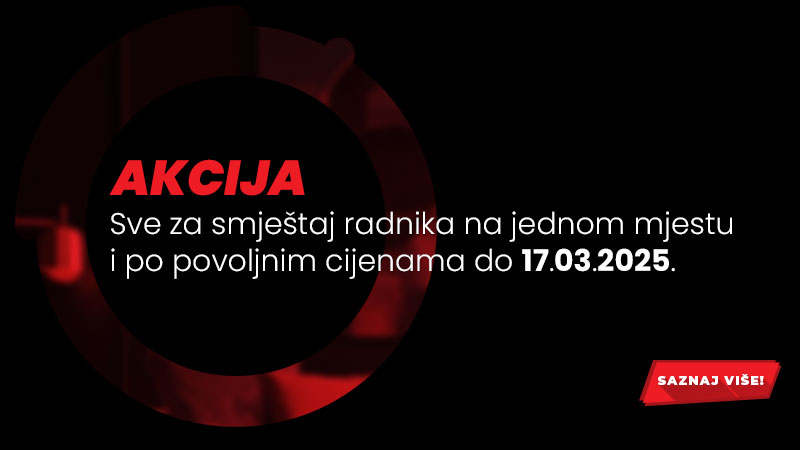 Sve za smještaj radnika